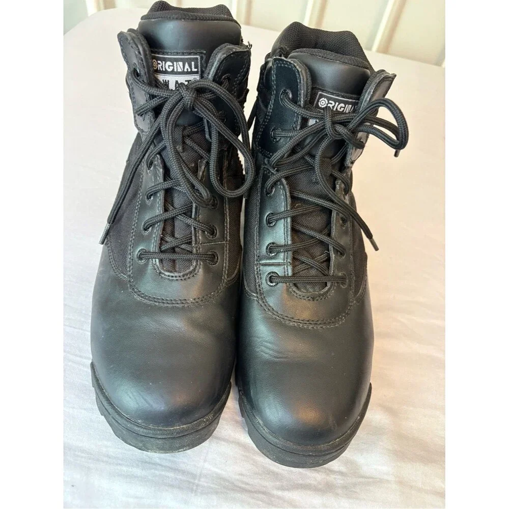 Original S.W.A.T. Classic Side Zip Tactical Boots Black 12W